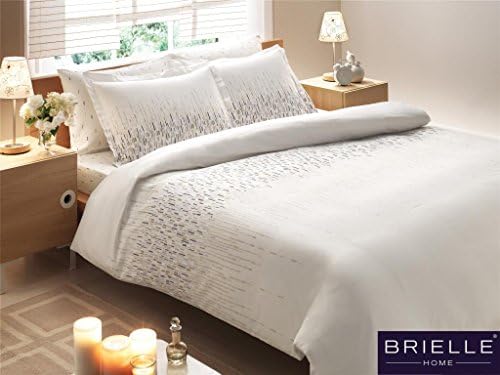 Brielle Bamboo Cascade Down Alternative Comforter, Made in USA, Full/Queen