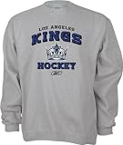 Los Angeles Kings Stacked Logo Crewneck Fleece Sweatshirt