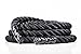 Black Training Ropes / Battle Ropes + and Access to Online Video! (2