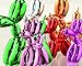 Balloon Dog Figurine Statue Home Decor - Green Metallic Finished - Medium Size