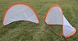 Excel Soccer Fiberglass 5 Foot Portable Pop-Up Soccer Goals-Pair