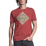 Tabasco Logo Mens Red Heather T-shirt