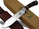 Elk Ridge Large Wood Handle Hunting Bowie Knife