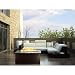 Firegear Key West Outdoor Natural Gas Fire Pit Coffee Table With Stainless Steel Top And Clear Fire Glass