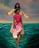 He Walks with Me (mini print) 8 x 10in - Sterling Brown