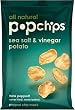 Popchips Sea Salt & Vinegar Potato Chips, 3-Ounce Bags (Pack of 12)