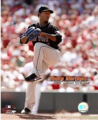 Pedro Martinez New York mets 3000th Strikeout 8x10 Photo