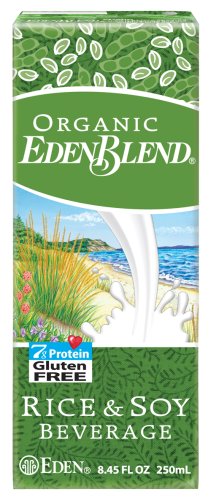 EdenSoy EdenBlend Rice & Soy Beverage, 8.45-Ounce Box (Pack of 27) by Edensoy