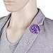 Men Lapel Flower Brooch Boutonniere Tuxedo Stick Pin Purple