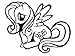 Fluttershy - MLP - Vinyl Decal