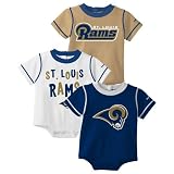 Reebok St. Louis Rams 3-pk. Creepers - Infant (6/9 Months)