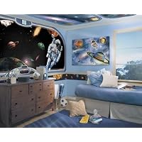 Space Vistas 12-inch Mural Style Border