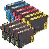 10 Pack of Epson T069 Compatible Ink Cartridges: 4 Black & 2 each of Cyan / Magenta / Yellow by 4inkjets/LD