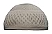 Light Brown Cotton Stretch Knit One-Size Kufi Hat Skull Cap - Comfortable Fit - Unique Design