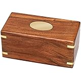 Bits and Pieces - The Secret Enigma Box - Wooden Brainteaser Puzzle Box