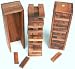 Wackel Turm Gr. XL - Jenga - Condo - Geschicklichkeitsspiel - Gesellschaftsspiel aus Holz