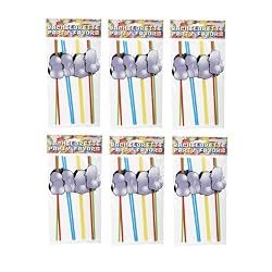 Bachelorette Party Girls Night Out Pecker Straws - 48 Pack
