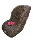 Itzy Ritzy Ritzy Rider in Leopard & Fuchsia Minky Dot Toddler Car Seat Cover