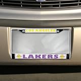 Los Angeles Lakers NBA Chrome License Plate Frame