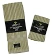 Virgin Recycled Cotton Linen Kitchen Set (Tan, 4 Pieces)