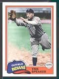 2010 Topps Vintage Legends Baseball Card #VLC4 Tris Speaker Cleveland Indians In A Protective Screwdown Display Case!