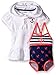 Wippette Girls' Baby Anchor Swim and Cover Up Set