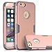 TOPSKY Compatible with iPhone 6 Case, Three Layer Heavy Duty High Impact Resistant Hybrid Protective Case for iPhone 6 and iPhone 6S (Only for 4.7