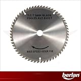 Eigenschaften Berlan SB 254X25,4X2,8X60T / Berlan Sägeblatt 254mm - 25,4x2,8x60T für Tischkreissäge