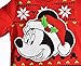 Disney Girls Minnie Mouse Holiday Print Sweatshirt