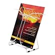 deflect-o Wire Document Holder, 1 Pocket, 9.75 x 5.5 x 9.75 Inches, Chrome (78145)