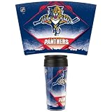 Florida Panthers Official 16oz Capacity NHL Travel Mug