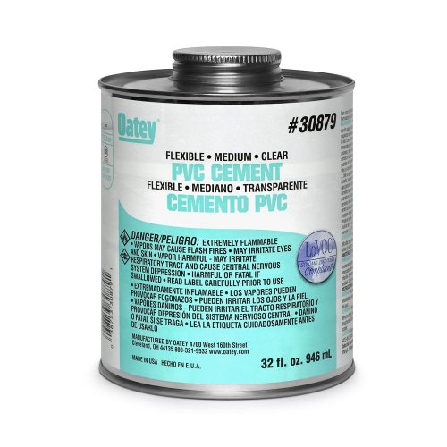 Oatey 30879 LoVOC PVC Flexible Clear Cement 32Ounce (^o^) Deals