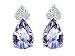 1.52 cttw Tanzanite Earrings LIFETIME WARRANTY