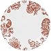 Kitchen & Housewares : Corelle Impressions 10-1/4-Inch Dinner Plate, Red Paisley