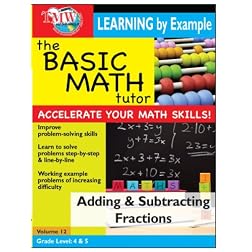 Basic Math Tutor: Adding & Subtracting Fractions