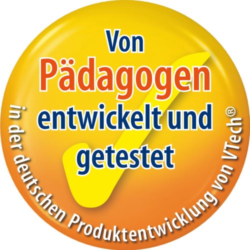 Childrens Toyshop  Spielwaren : VTech 80-075204 - V.Smile Lernkonsole orange inklusive V.Smile Lernspielkassette Winnie Puuh - Die Honigjagd