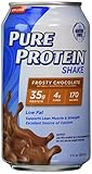 Pure Protein Ready to Drink Shake 35 Grams Protein, Frosty Chocolate (Pack of 12)