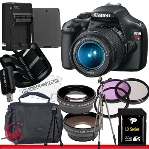 Canon EOS Rebel T3 Digital Camera and 18-55mm IS II Lens Package 6