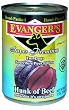 Evanger's Super Premium For Dogs Hunk of Beef, 12 Pack