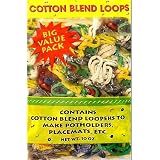 Wool Novelty Weaving Loops Cotton Assorted 10oz