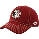 adidas Florida State Seminoles (FSU) Garnet Tactel Flex Fit Hat