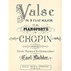 Buy Chopin: The Minute Waltz (Valse in D Flat Major) Op. 64, No. 1 (For Piano Solo) by Frederic Chopin and Carl Richter (Arrangement)