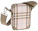 Burberry Women's Shoulder Bag with Leather Trim, Candy Latt
