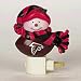 Atlanta Falcons 5 NFL Touchdown Snowman Night Light (Set of 3)