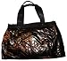 Women's DKNY Purse Handbag Quilted Logo Bronze