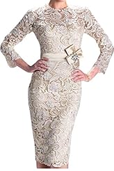 Long Sleeves  Lace Satin  Ball Gown Mother-of-the-Bride Dress/Prom Dress/Wedding Dress 