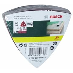Bosch Zubeh�r 2607019500 25-teiliges Schleifblatt-Set f�r Delta-Schleifer, K�rnung 60 - 240