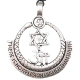All Religions Truth Pewter Pendant Necklace