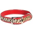 14-18" - RED LEOPARD - Safari Collars