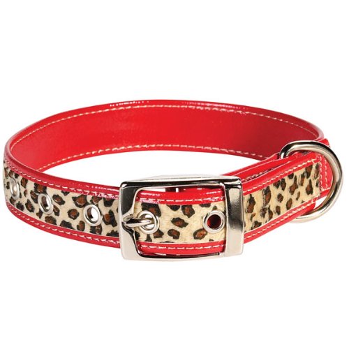 11-14" - RED LEOPARD - Safari Collars